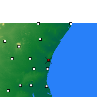 Nearby Forecast Locations - Pondicherry - Carta