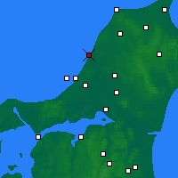 Nearby Forecast Locations - Løkken - Carta