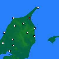 Nearby Forecast Locations - Ålbæk - Carta