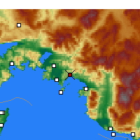 Nearby Forecast Locations - Göcek - Carta