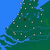Nearby Forecast Locations - Alphen aan den Rijn - Carta