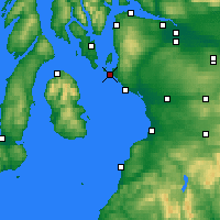 Nearby Forecast Locations - Firth of Clyde - Carta
