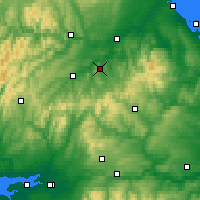 Nearby Forecast Locations - Jedburgh - Carta