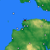 Nearby Forecast Locations - Ilfracombe - Carta