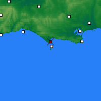 Nearby Forecast Locations - Weymouth - Carta