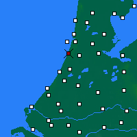 Nearby Forecast Locations - Zandvoort - Carta