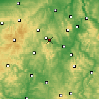 Nearby Forecast Locations - Edersee - Carta