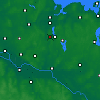 Nearby Forecast Locations - Ratzeburger See - Carta