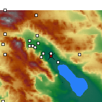 Nearby Forecast Locations - Thermal - Carta