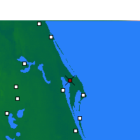 Nearby Forecast Locations - C. Canaveral - Carta