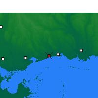 Nearby Forecast Locations - Gulfport - Carta