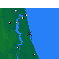 Nearby Forecast Locations - St Augustine - Carta