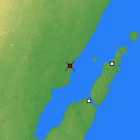Nearby Forecast Locations - Menominee - Carta