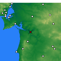 Nearby Forecast Locations - Alcácer do Sal - Carta