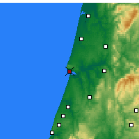 Nearby Forecast Locations - Figueira da Foz - Carta
