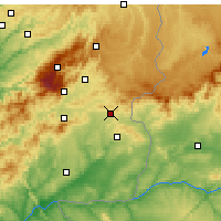 Nearby Forecast Locations - Penamacor - Carta