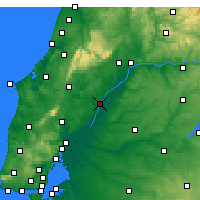 Nearby Forecast Locations - Santarém - Carta