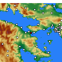 Nearby Forecast Locations - Isthmia - Carta
