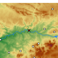Nearby Forecast Locations - Andújar - Carta