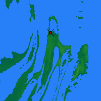 Nearby Forecast Locations - Sanikiluaq - Carta