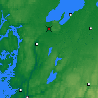 Nearby Forecast Locations - Trollhättan - Carta