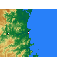 Nearby Forecast Locations - Itajaí - Carta
