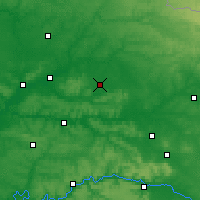 Nearby Forecast Locations - Laon - Carta