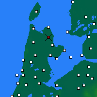 Nearby Forecast Locations - Wieringerwerf - Carta