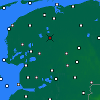 Nearby Forecast Locations - Drachten - Carta