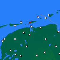 Nearby Forecast Locations - Schiermonnikoog - Carta