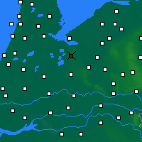 Nearby Forecast Locations - Hilversum - Carta