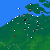 Nearby Forecast Locations - Aardenburg - Carta