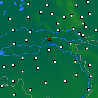 Nearby Forecast Locations - Beneden-Leeuwen - Carta