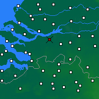 Nearby Forecast Locations - Zevenbergen - Carta