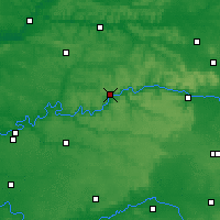 Nearby Forecast Locations - Château-Thierry - Carta
