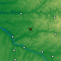Nearby Forecast Locations - Monflanquin - Carta