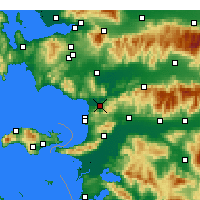 Nearby Forecast Locations - Selçuk - Carta