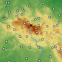 Nearby Forecast Locations - Špindlerův Mlýn - Carta