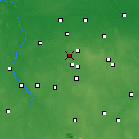 Nearby Forecast Locations - Aleksandrów Łódzki - Carta
