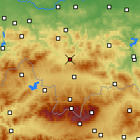Nearby Forecast Locations - Rabka-Zdrój - Carta