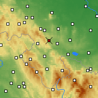 Nearby Forecast Locations - Żdanów - Carta