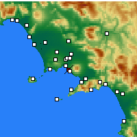 Nearby Forecast Locations - Portici - Carta