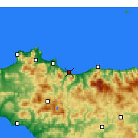 Nearby Forecast Locations - Termini Imerese - Carta