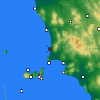 Nearby Forecast Locations - San Vincenzo - Carta