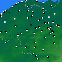 Nearby Forecast Locations - Deinze - Carta