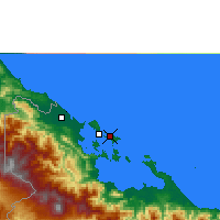 Nearby Forecast Locations - Bocas del Toro - Carta
