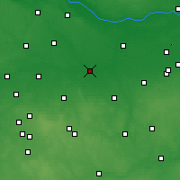 Nearby Forecast Locations - Łowicz - Carta