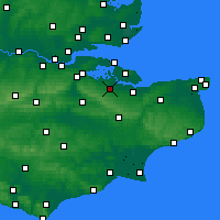 Nearby Forecast Locations - Sittingbourne - Carta