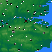 Nearby Forecast Locations - Dartford - Carta
