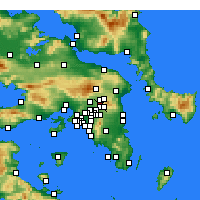 Nearby Forecast Locations - Kifisià - Carta